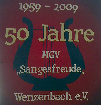 Weihnachtskonzert MGV Wenzenbach 2009