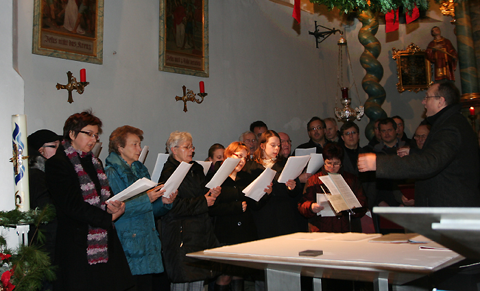 Advent- u. Weihnachtssingen des MGV Wald in der Pfarrkirche Wald