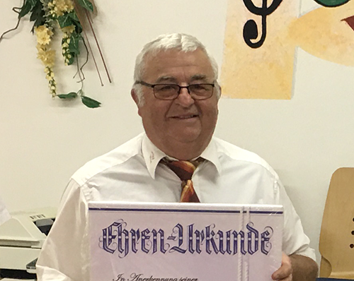 Ehrenmitglied Konrad Gleixner