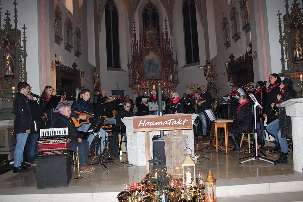 dventkonzert HoamaTakt + MGV Wald/ Pfarrkirche Zell