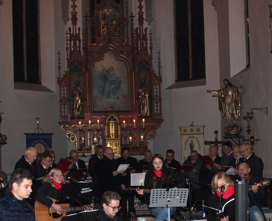 dventkonzert HoamaTakt + MGV Wald/ Pfarrkirche Zell