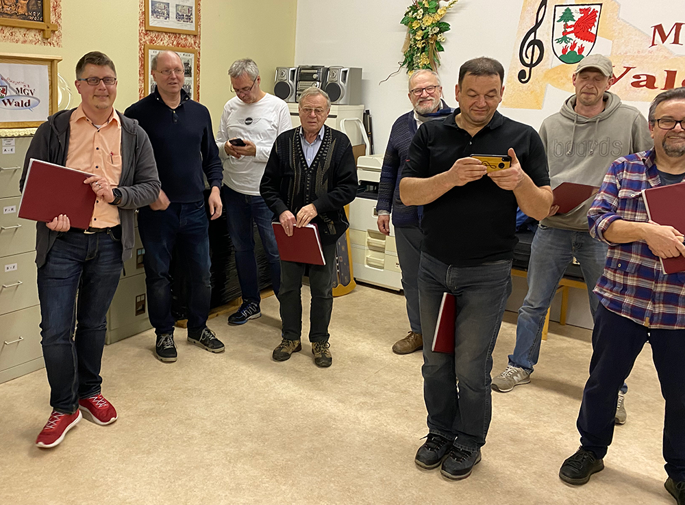 MGV Singstunde mit Besuch der Vorst&auml;nde des Verbands der Oberpf&auml;lzer Ch&ouml;re