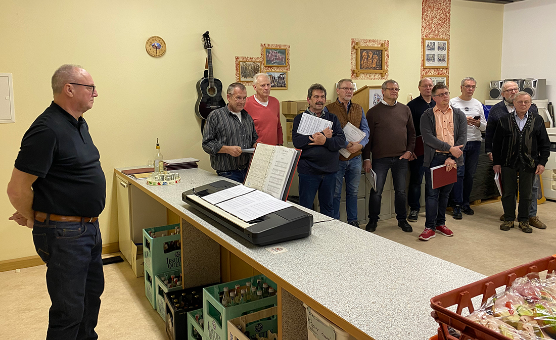 MGV Singstunde mit Besuch der Vorst&auml;nde des Verbands der Oberpf&auml;lzer Ch&ouml;re