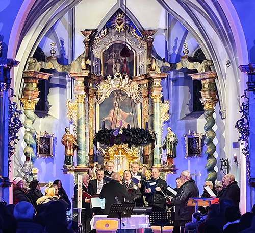 MGV Wald - Adventkonzert 75 Jahre MGV Wald in der Pfarrkirche