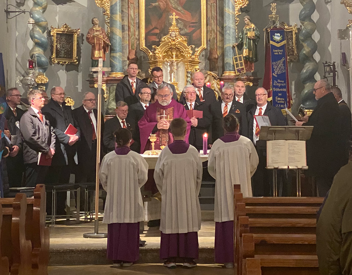 Ehrenabend zum 75. Gr&uuml;ndungsfest mit Festgottesdiens