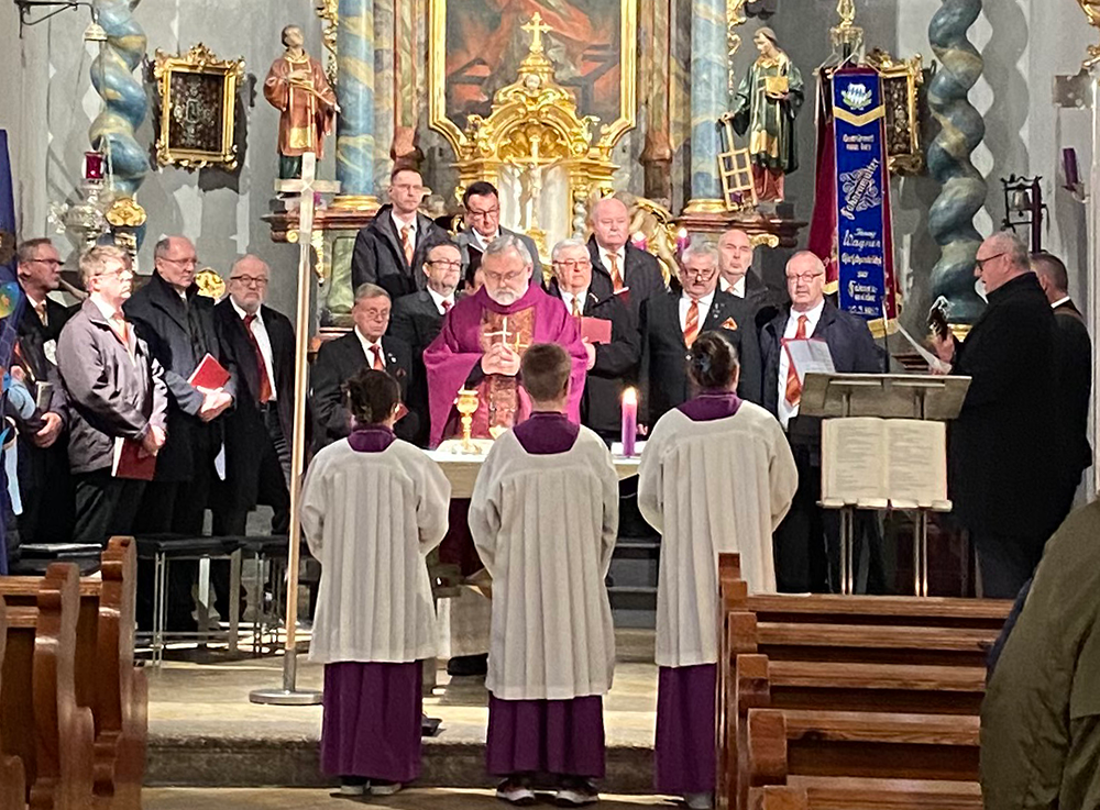 Ehrenabend zum 75. Gr&uuml;ndungsfest mit Festgottesdiens