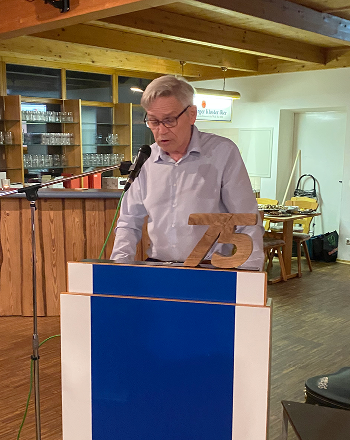 Ehrenabend zum 75. Gr&uuml;ndungsfest mit Festgottesdienst