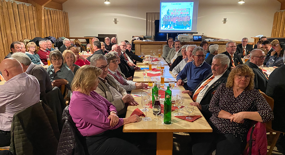 Ehrenabend zum 75. Gr&uuml;ndungsfest mit Festgottesdienst