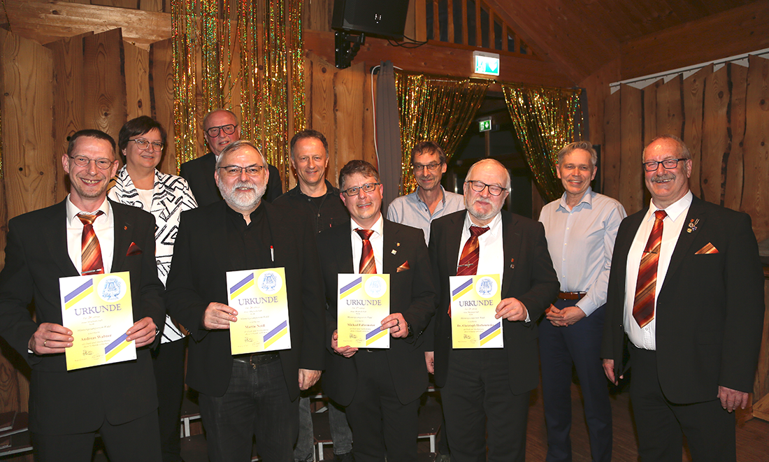 Ehrenabend zum 75. Gr&uuml;ndungsfest mit Festgottesdienst