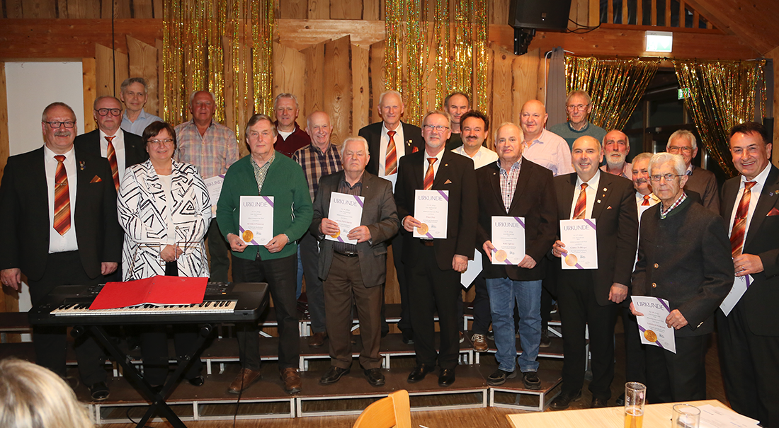 Ehrenabend zum 75. Gr&uuml;ndungsfest mit Festgottesdienst