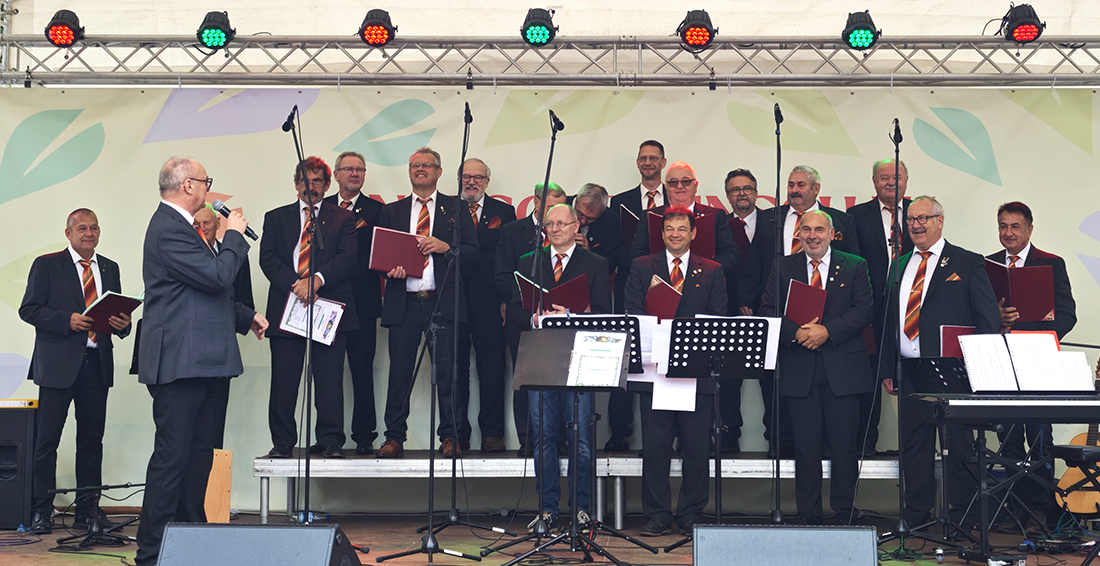 MGV Wald pr&auml;sentiert sich bei der Landesgartenschau in Furth im Wald