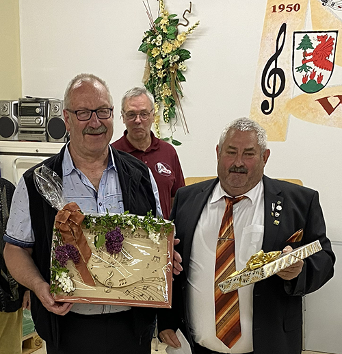 MGV Wald - 70. Geburtstag von Dieter Schwank