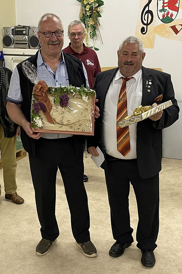 MGV Wald - 70. Geburtstag von Dieter Schwank