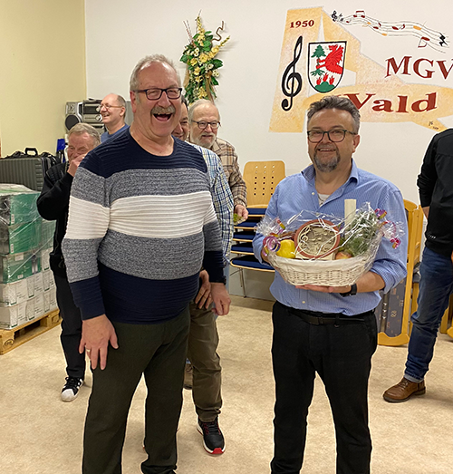 MGV Wald - Alois Kandlbinder feiert 60. Geburtstag