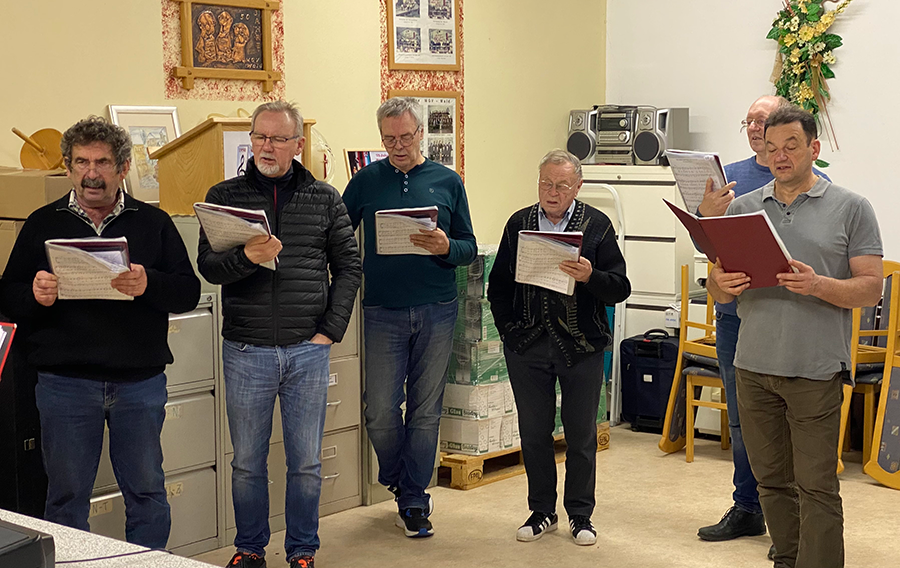 MGV Wald - 86. Geburtstag Fritz Stuber