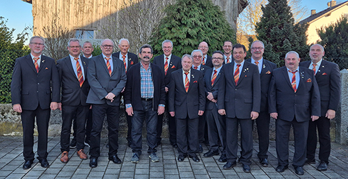 MGV Wald - 70. Geburtstag von Peter Six