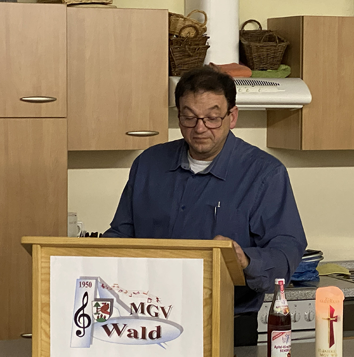 MGV Wald Jahreshauptversammlung mit Neuwahlen 2026