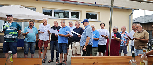 MGV Wald - Sommerabschluss- und Dankefeier